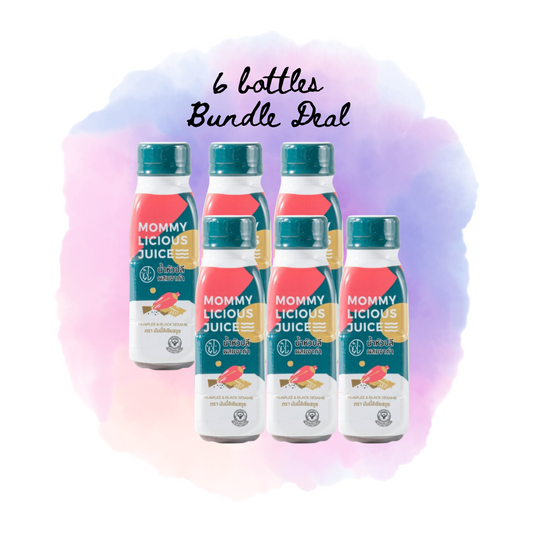 BUY 3 FREE 2 bundles of 6 bottles Huaplee with Black Sesame